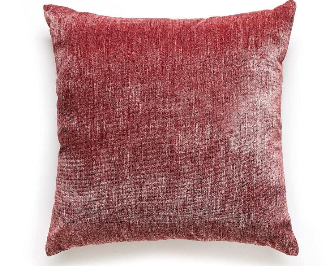 Supreme Velvet Pillow 22 X 22 - Oxblood Red VPSUPRMPILL0168 by Scalamandre Designer Pillow