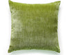 Supreme Velvet Pillow 22 X 22 - Lime VPSUPRMPILL0324 by Scalamandre Designer Pillow
