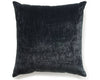 Supreme Velvet Pillow 22 X 22 - Jet Black VPSUPRMPILL0689 by Scalamandre Designer Pillow
