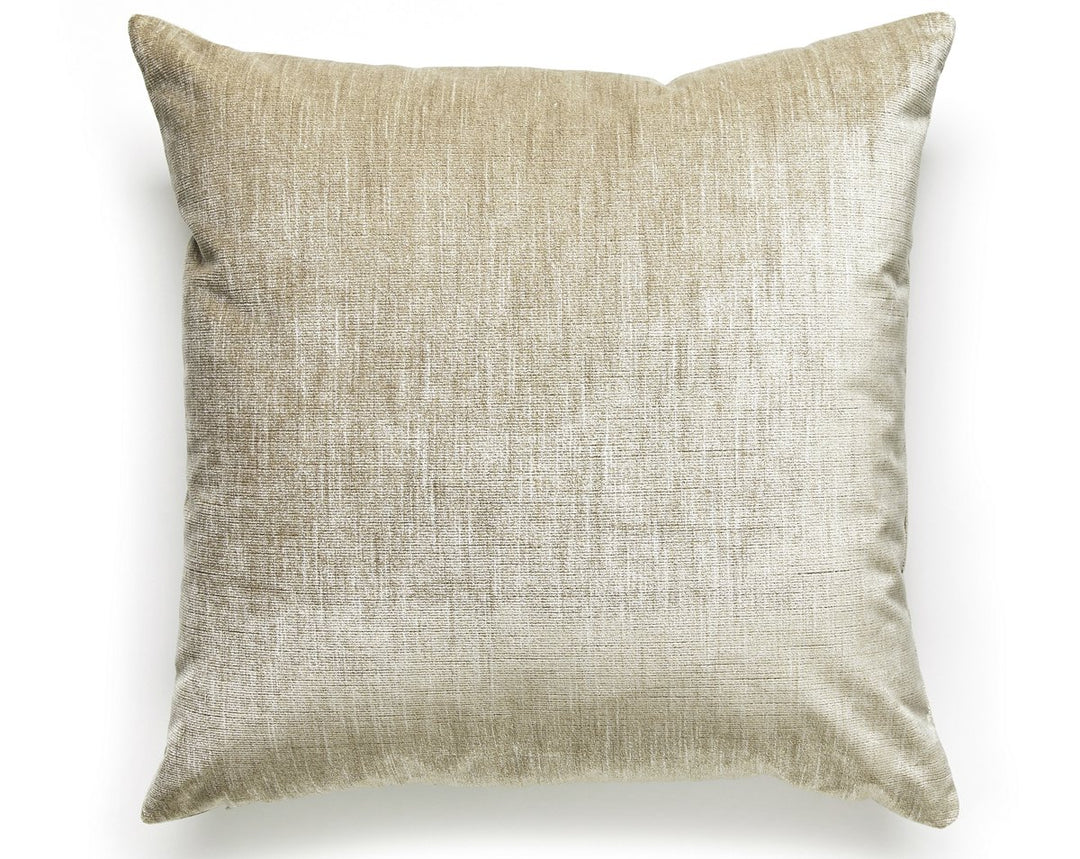 Supreme Velvet Pillow 22 X 22 - Falcon VPSUPRMPILL0712 by Scalamandre Designer Pillow