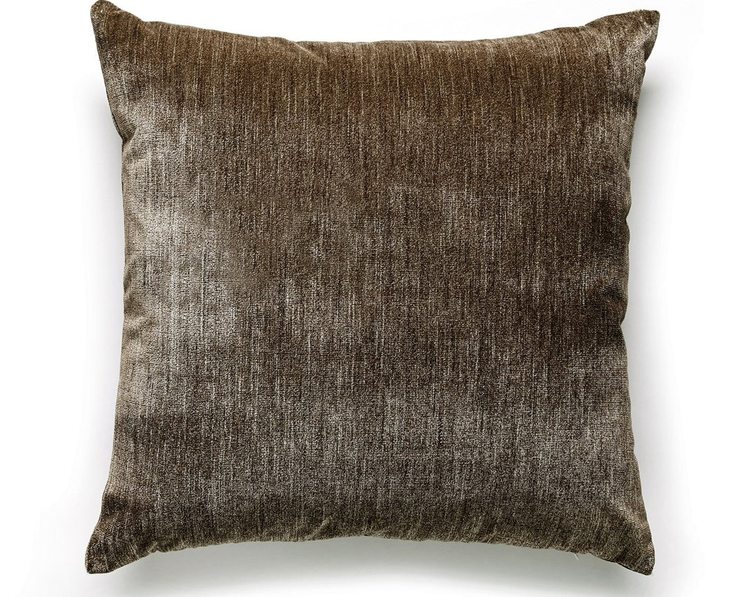 Supreme Velvet Pillow 22 X 22 - Walnut VPSUPRMPILL0772 by Scalamandre Designer Pillow