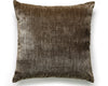 Supreme Velvet Pillow 22 X 22 - Walnut VPSUPRMPILL0772 by Scalamandre Designer Pillow