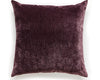 Supreme Velvet Pillow 22 X 22 - Plum Perfect VPSUPRMPILL0890 by Scalamandre Designer Pillow