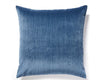 Strie Velvet Pillow 22 X 22 - Midnight VWSTRIEPILL0005 by Scalamandre Designer Pillow