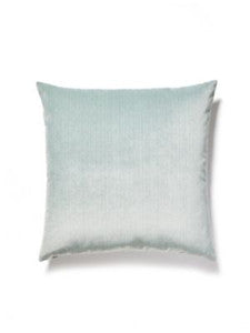 Strie Velvet Pillow 22 X 22 - Menthol VWSTRIEPILL0009 by Scalamandre Designer Pillows