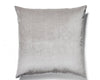 Strie Velvet Pillow 22 X 22 - Pewter VWSTRIEPILL0013 by Scalamandre Designer Pillow