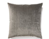 Strie Velvet Pillow 22 X 22 - Titanium VWSTRIEPILL0015 by Scalamandre Designer Pillow