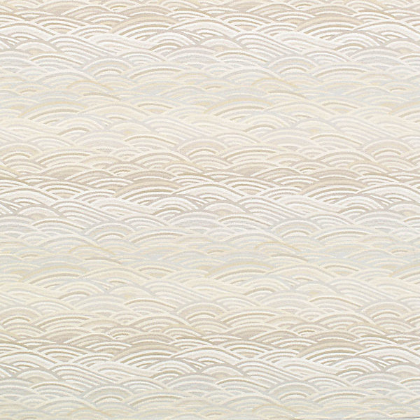 Koi Pond/Sand 5624-004 by Old World Weavers Designer Fabric SCALAMANDRE WAREHOUSE 60% RAYON 40% COTTON USA HEAVY DUTY Horizontal: 12" and Vertical: 13.75" 55" - Swanky Fabrics -