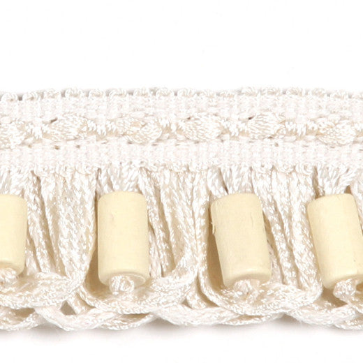 Vaasa - Ivory by Europatex Designer Fabric Helsinki Collection 100% Polyester China See Sample Horizontal: N/A and Vertical: N/A 1.25 inches  - Swanky Fabrics -