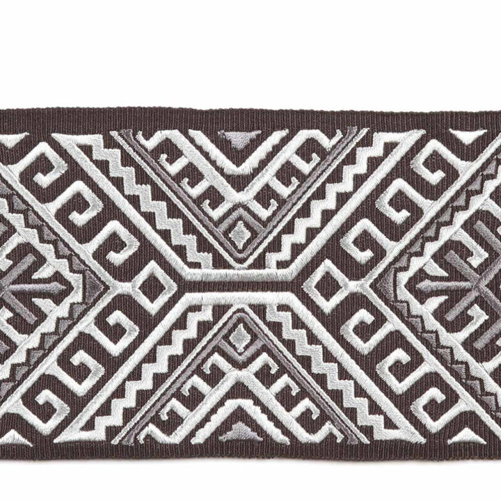 Vaduz Kasper by Europatex Designer Fabric Tapes Galore 100% Polyester 6.25" 3.50 inches - Swanky Fabrics -
