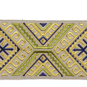 Vaduz Lime by Europatex Designer Fabric