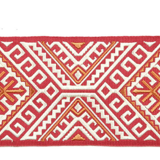 Vaduz - Spring by Europatex Designer Fabric Tapes Galore 100% Polyester China See Sample Horizontal: N/A and Vertical: N/A 3.50 inches  - Swanky Fabrics -