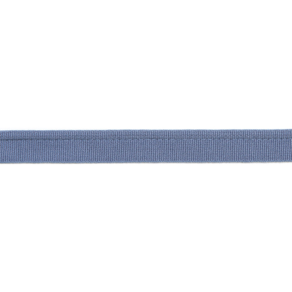 Versailles 1/4" Grosgrain Ribbon Lip Cord Aegean by Europatex Designer Fabric Versailles 64% Rayon, 34% Cotton, 2% Polyester 0.25 inches - Swanky Fabrics -