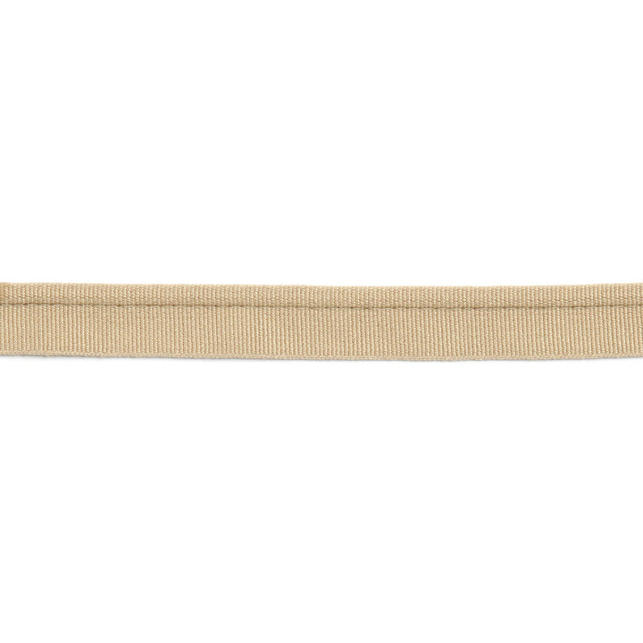 Versailles 1/4" Grosgrain Ribbon Lip Cord Biscotti by Europatex Designer Fabric Versailles 64% Rayon, 34% Cotton, 2% Polyester 0.25 inches - Swanky Fabrics -