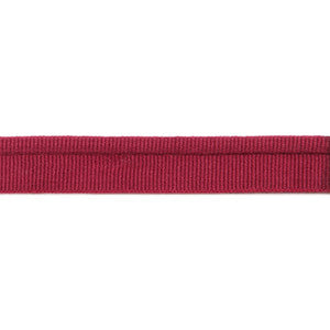 Versailles 1/4" Grosgrain Ribbon Lip Cord Cerise by Europatex Designer Fabric