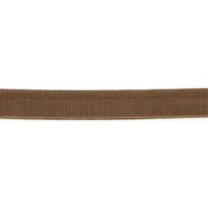 Versailles 1/4" Grosgrain Ribbon Lip Cord Chestnut by Europatex Designer Fabric