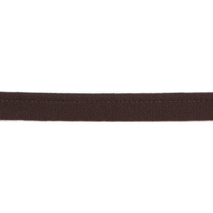 Versailles 1/4" Grosgrain Ribbon Lip Cord Chocolate by Europatex Designer Fabric