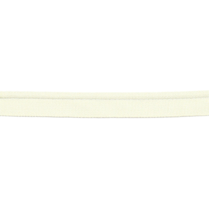 Versailles 1/4" Grosgrain Ribbon Lip Cord Flaxen by Europatex Designer Fabric Versailles 64% Rayon, 34% Cotton, 2% Polyester 0.25 inches - Swanky Fabrics -