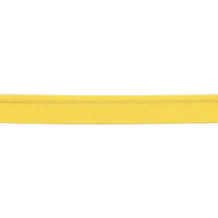 Versailles 1/4" Grosgrain Ribbon Lip Cord Gold by Europatex Designer Fabric Versailles 64% Rayon, 34% Cotton, 2% Polyester 0.25 inches - Swanky Fabrics -