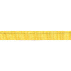 Versailles 1/4" Grosgrain Ribbon Lip Cord Gold by Europatex Designer Fabric