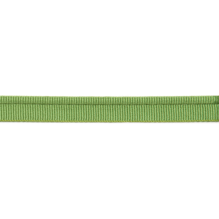 Versailles 1/4" Grosgrain Ribbon Lip Cord Lime by Europatex Designer Fabric Versailles 64% Rayon, 34% Cotton, 2% Polyester 0.25 inches - Swanky Fabrics -