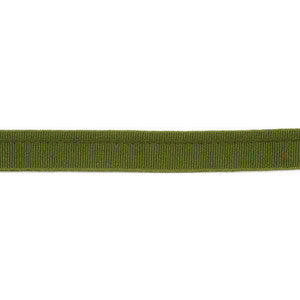 Versailles 1/4" Grosgrain Ribbon Lip Cord Olive by Europatex Designer Fabric