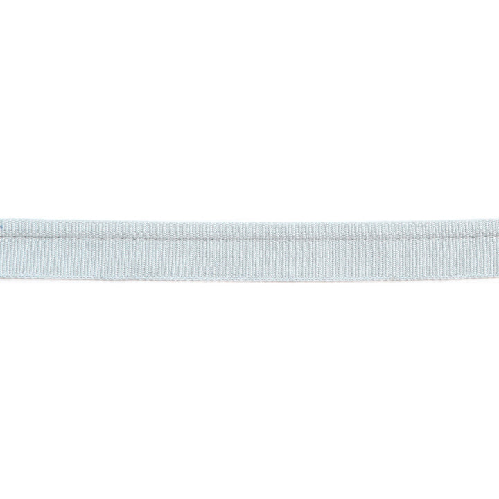 Versailles 1/4" Grosgrain Ribbon Lip Cord Pale Blue by Europatex Designer Fabric Versailles 64% Rayon, 34% Cotton, 2% Polyester 0.25 inches - Swanky Fabrics -