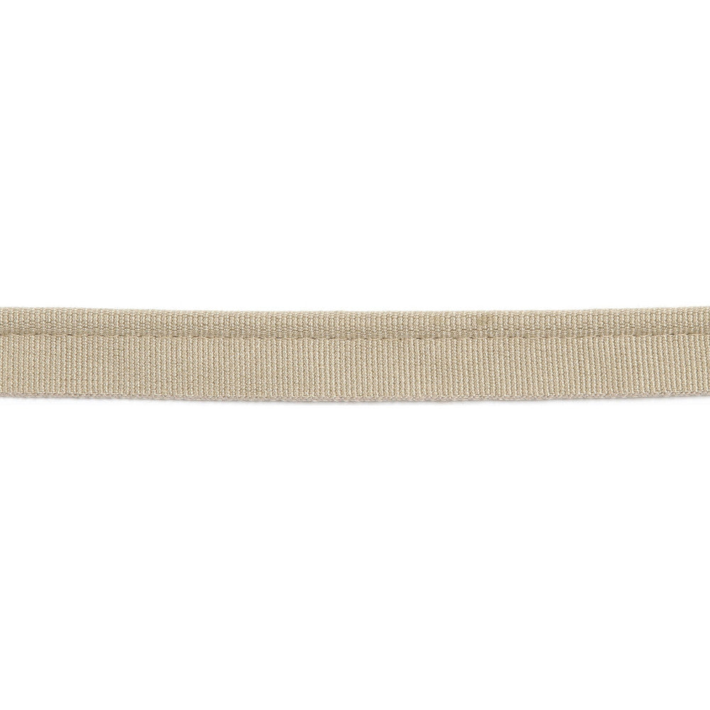 Versailles 1/4" Grosgrain Ribbon Lip Cord Sand by Europatex Designer Fabric Versailles 64% Rayon, 34% Cotton, 2% Polyester 0.25 inches - Swanky Fabrics -