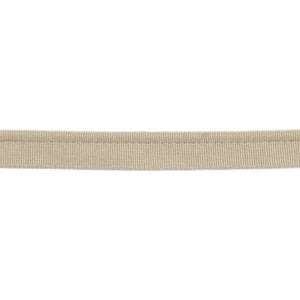 Versailles 1/4" Grosgrain Ribbon Lip Cord Sand by Europatex Designer Fabric