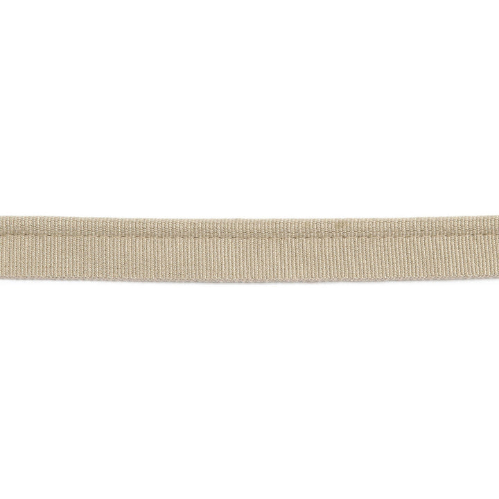 Versailles 1/4" Grosgrain Ribbon Lip Cord Sand by Europatex Designer Fabric Versailles 64% Rayon, 34% Cotton, 2% Polyester 0.25 inches - Swanky Fabrics -