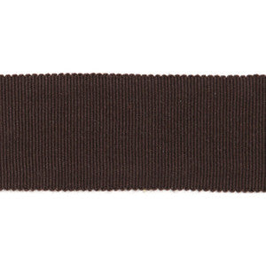 Versailles 1.5" Grosgrain Ribbon Chocolate by Europatex Designer Trim