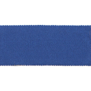 Versailles 1.5" Grosgrain Ribbon Tape Cobalt by Europatex Designer Fabric