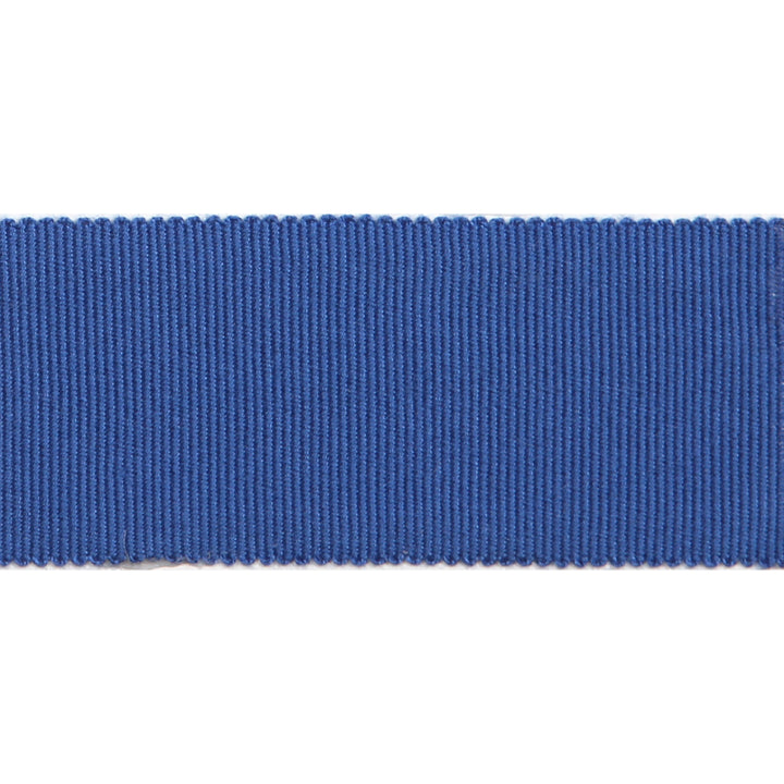 Versailles 1.5" Grosgrain Ribbon Tape Cobalt by Europatex Designer Fabric Versailles 100% Rayon 1.50 inches - Swanky Fabrics -