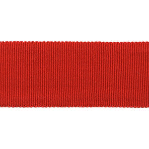 Versailles 1.5" Grosgrain Ribbon Tape Crimson by Europatex Designer Fabric