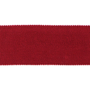 Versailles 1.5" Grosgrain Ribbon Tape Dark Cherry by Europatex Designer Fabric