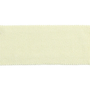 Versailles 1.5" Grosgrain Ribbon Tape Flaxen by Europatex Designer Fabric
