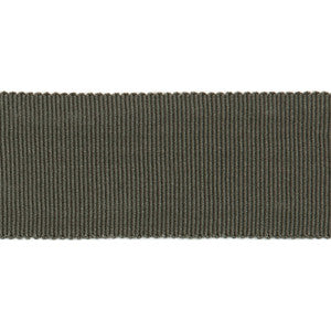Versailles 1.5" Grosgrain Ribbon Graphite by Europatex Designer Fabric