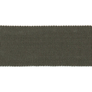 Versailles 1.5" Grosgrain Ribbon Tape Graphite by Europatex Designer Fabric