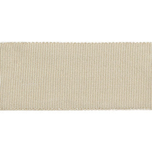 Versailles 1.5" Grosgrain Ribbon Tape Latte by Europatex Designer Fabric