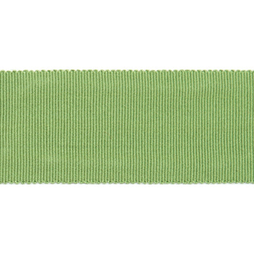Versailles 1.5" Grosgrain Ribbon - Lime by Europatex Designer Fabric Versailles 100% Rayon China See Sample Horizontal: N/A and Vertical: N/A 1.50 inches  - Swanky Fabrics -