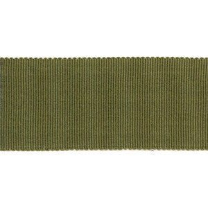Versailles 1.5" Grosgrain Ribbon Tape Olive by Europatex Designer Fabric