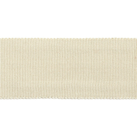 Versailles 1.5" Grosgrain Ribbon - Parchment by Europatex Designer Fabric Versailles 100% Rayon China See Sample Horizontal: N/A and Vertical: N/A 1.50 inches  - Swanky Fabrics -