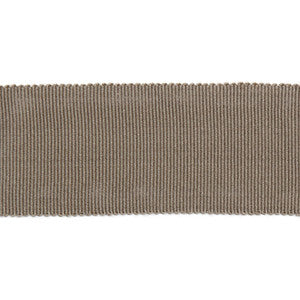 Versailles 1.5" Grosgrain Ribbon Tape Pewter by Europatex Designer Fabric