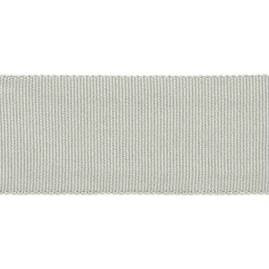 Versailles 1.5" Grosgrain Ribbon Tape Platinum by Europatex Designer Fabric