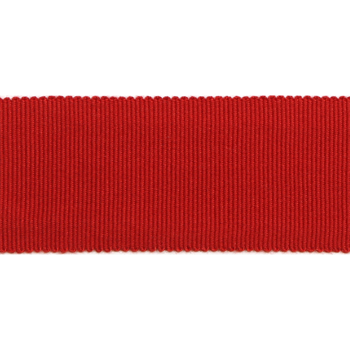 Versailles 1.5" Grosgrain Ribbon Tape Red by Europatex Designer Fabric Versailles 100% Rayon 1.50 inches - Swanky Fabrics -