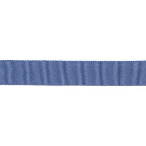 Versailles 7/8" Grosgrain Ribbon Tape Lapis by Europatex Designer Fabric