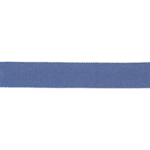 Versailles 7/8" Grosgrain Ribbon - Lapis by Europatex Designer Fabric Versailles 100% Rayon China See Sample Horizontal: N/A and Vertical: N/A 0.88 inches  - Swanky Fabrics -