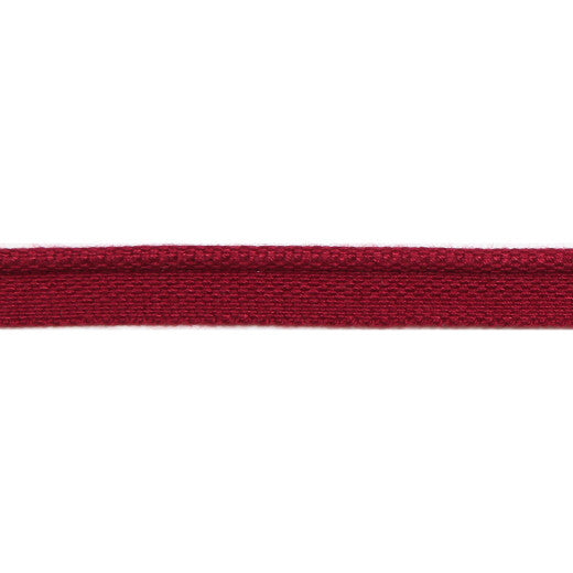 Versailles 1/8" Piping Woven Lip Cord - Dark Cherry by Europatex Designer Fabric Versailles 64% Rayon, 36% Cotton China See Sample Horizontal: N/A and Vertical: N/A 0.13 inches  - Swanky Fabrics -