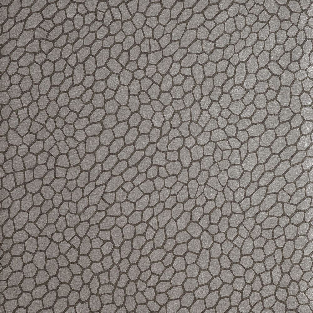 Playa Pewter by Clarke And Clarke Designer Wallcovering CLARKE & CLARKE REFLECTIONS WOOD PULP - 74%;BINDER - 13%;POLYESTER - 13% United Kingdom - Horizontal: 20.875 and Vertical: 20.875 20.875 - Swanky Fabrics -