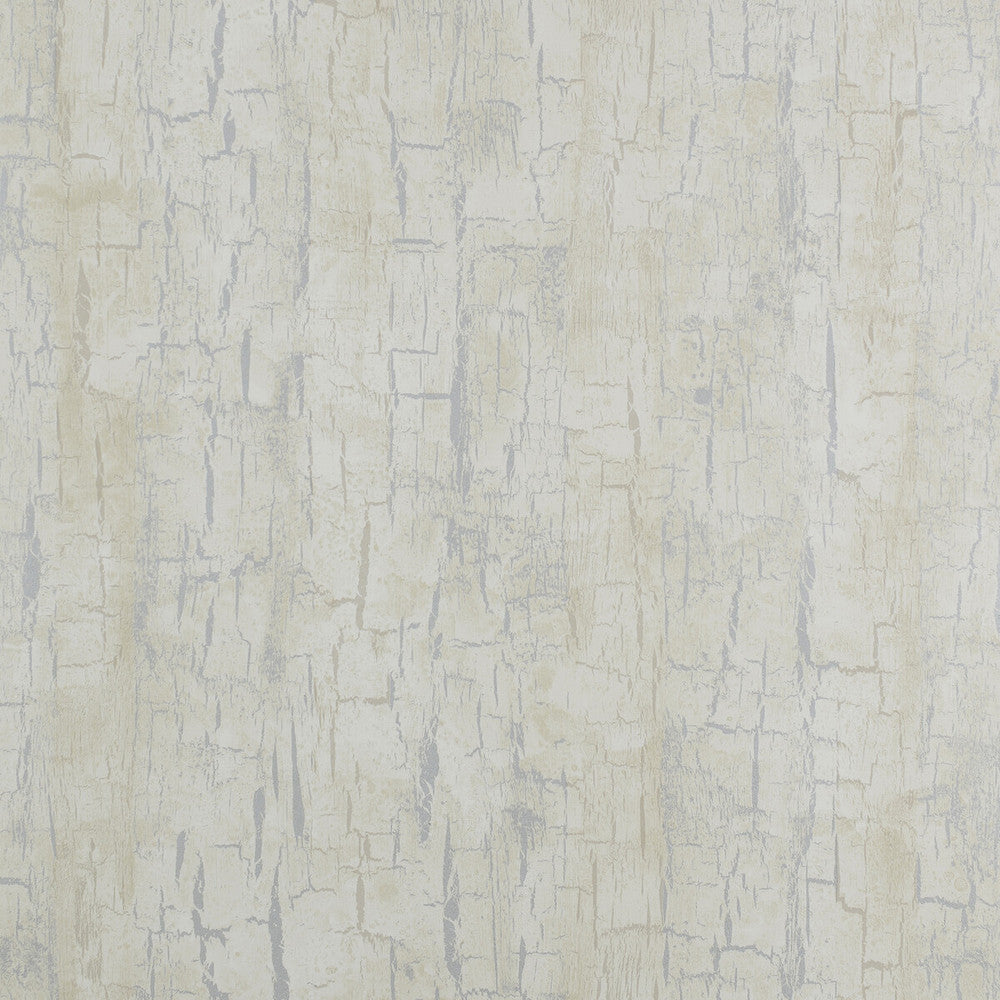Tree Bark Pearl by Clarke And Clarke Designer Wallcovering CLARKE & CLARKE REFLECTIONS WOOD PULP - 74%;BINDER - 13%;POLYESTER - 13% United Kingdom Horizontal: 20.875 and Vertical: 10.5 20.875 - Swanky Fabrics -